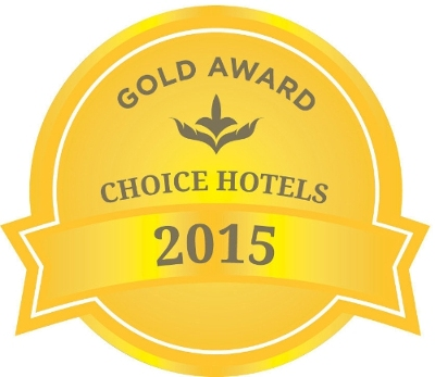 Comfort Suites 2015 Gold Award by Choice Hotels