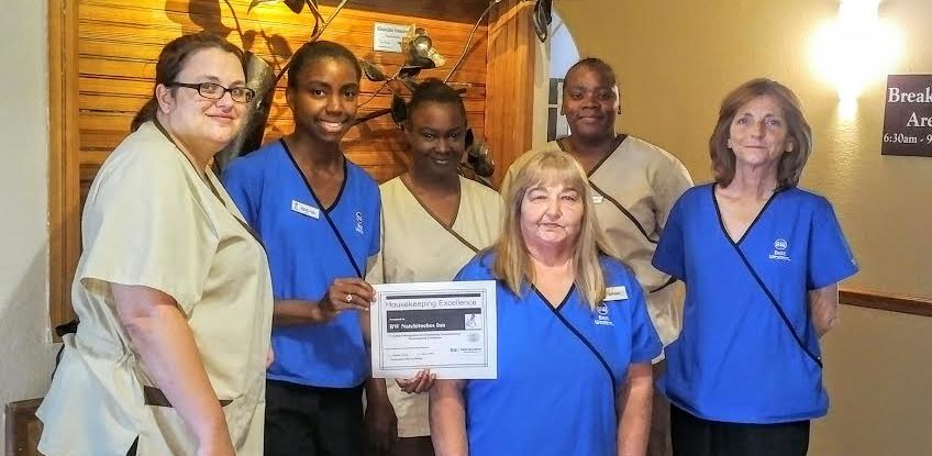 Best Western Natchitoches wins Housekeeping Excellence Award